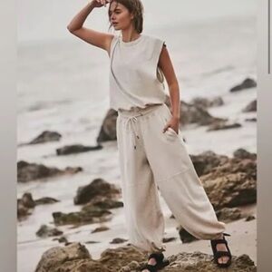 Free people throw and go onesie